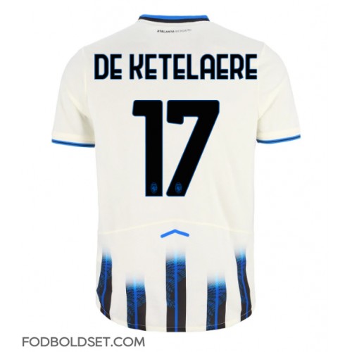 Atalanta Charles De Ketelaere #17 Udebanetrøje 2025-26 Kortærmet